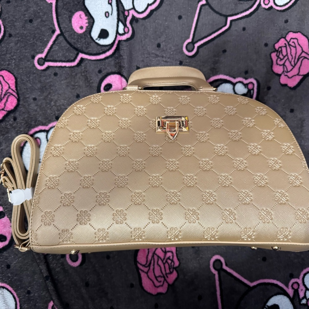 Elegant Gold Designer Women's Bag